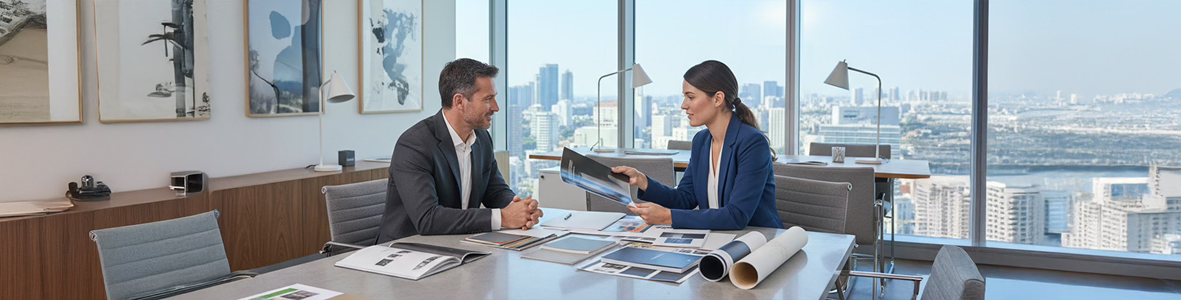Persoonlijk advies voor drukwerkprojecten met experts en papierstalen
