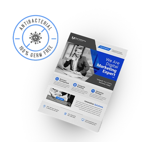 Flyers antimicrobiens