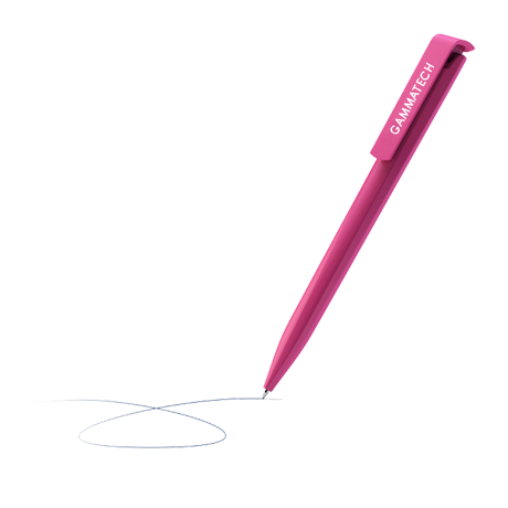 Stylos à bille basiques fluo