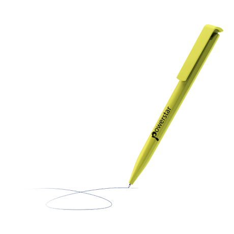 Stylos à bille basiques fluo