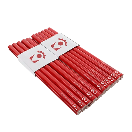 Crayon de charpentier personnalisé avec logo