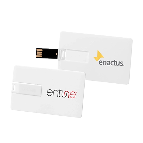 USB-creditcard, wit