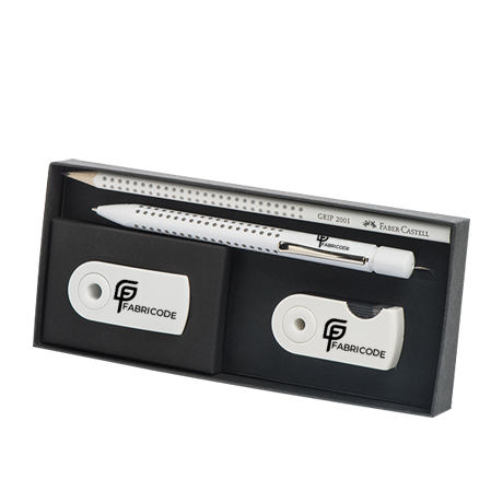 Set Faber-Castell White Mix personnalisé
