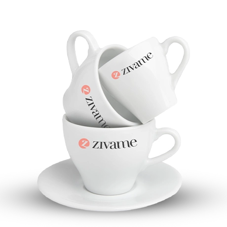 Tasses avec soucoupe