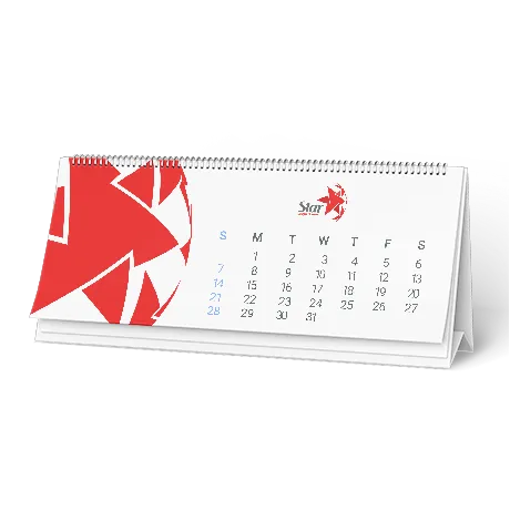 Calendriers de table avec spirale