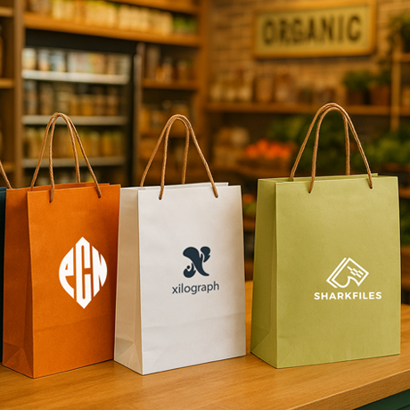 Sacs en papier sans bois