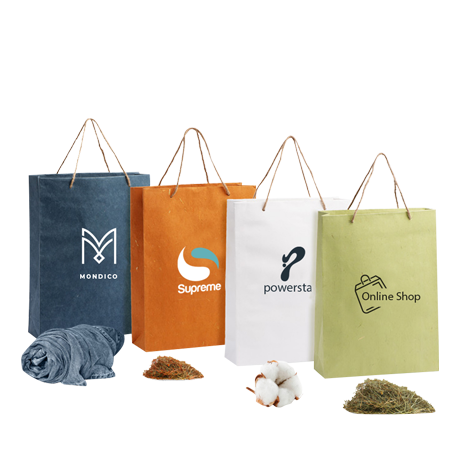Sac papier sans bois personnalisé
